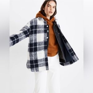 Madewell Walton Shirt-Jacket in Colleton Plaid